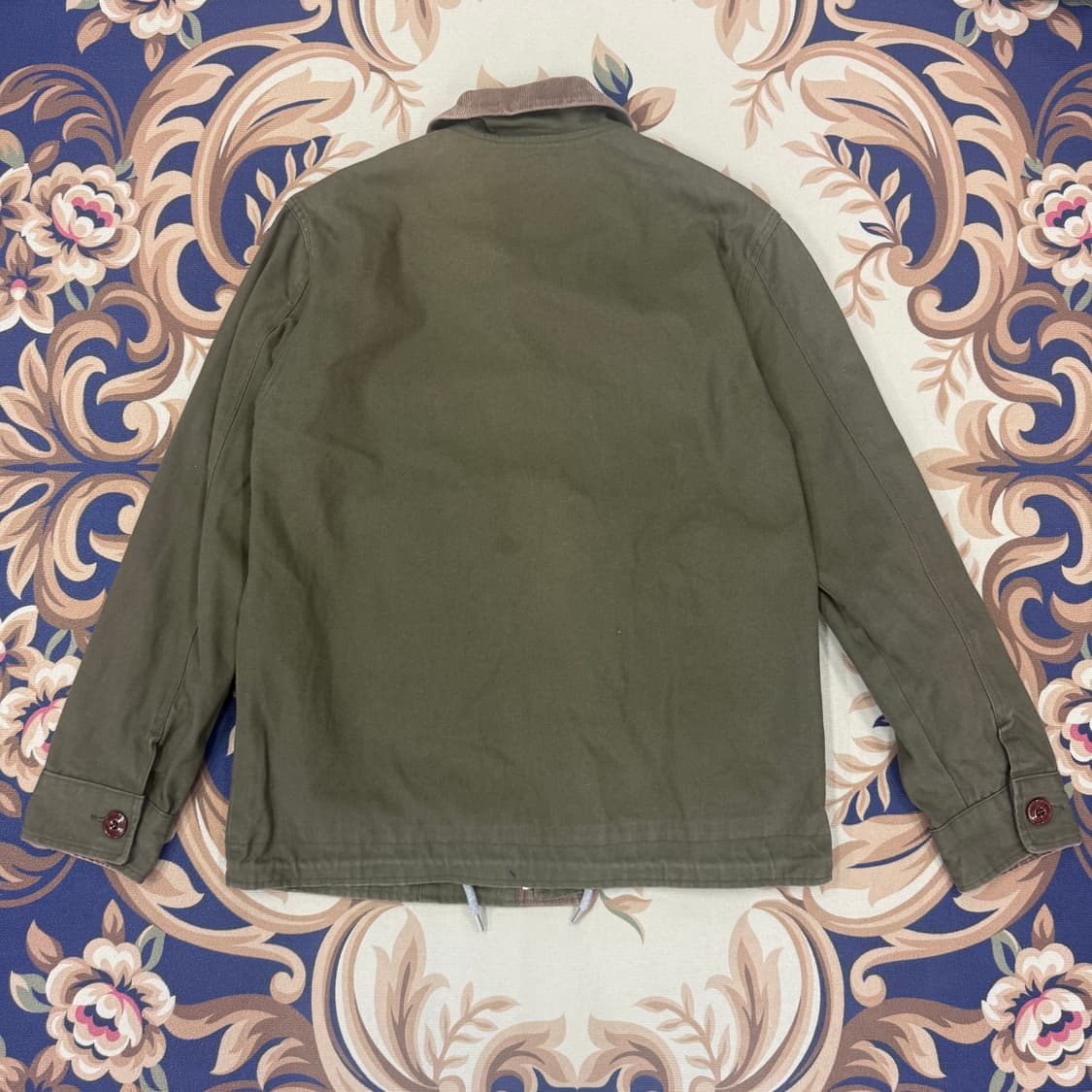 (M)프리즘웍스 FRISMWORKS 덱자켓(올리브,투웨이지퍼) 상품이미지5