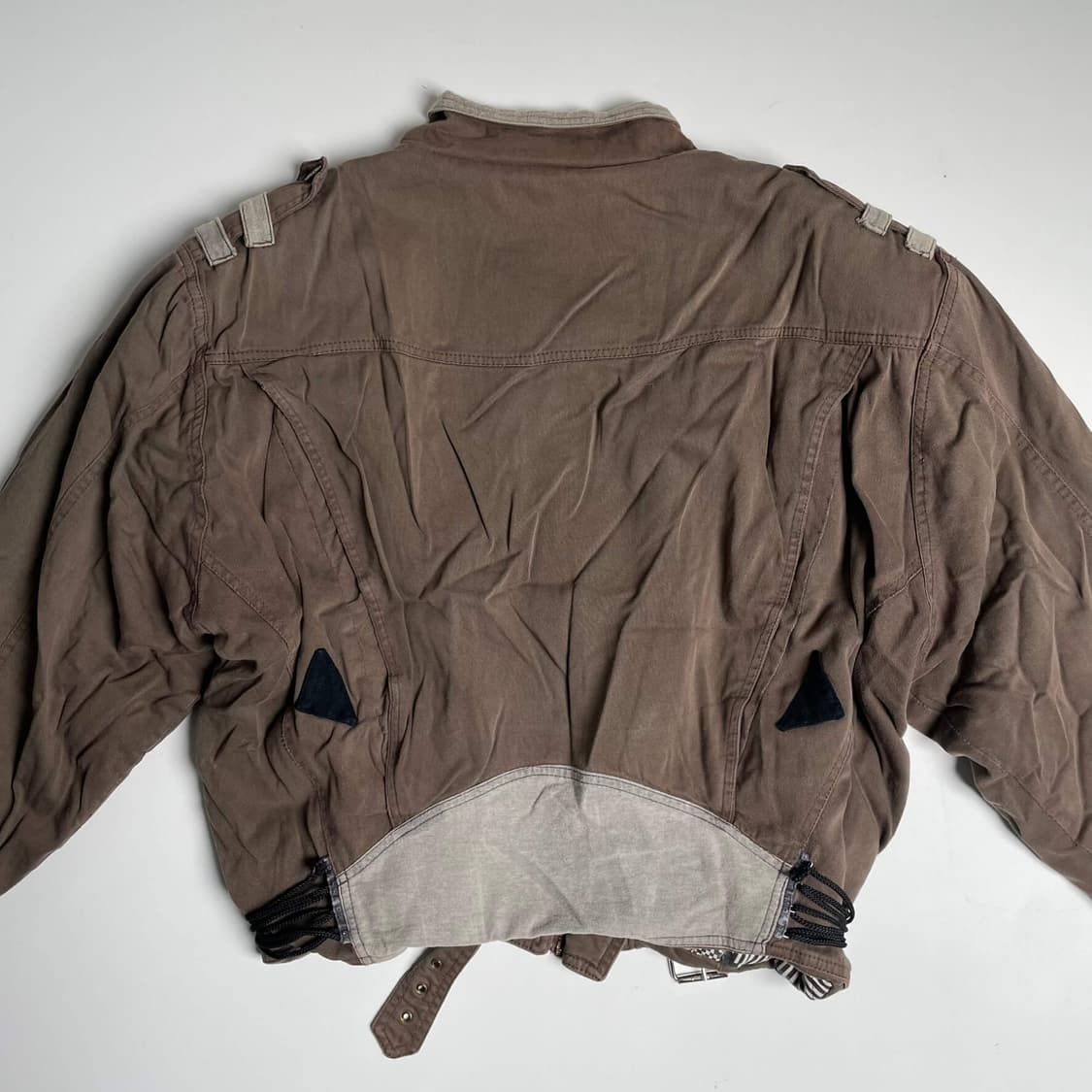 Ernesto 파워숄더 코튼 봄버 (italy)   상품이미지6