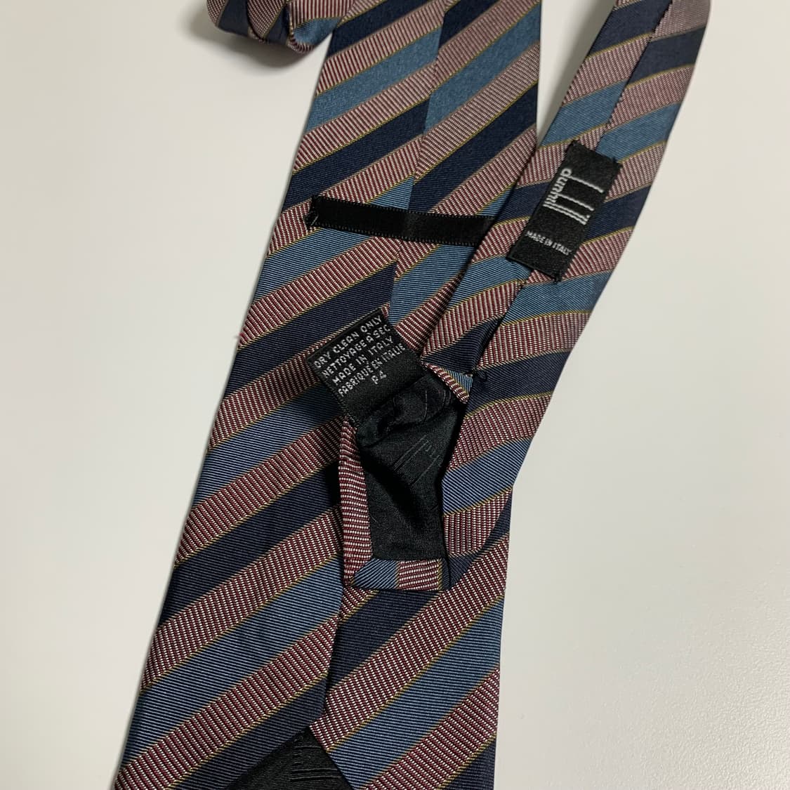 던힐(dunhill) 레지멘탈 클래식넥타이 명품 100실크 이태리 A+ 상품이미지8