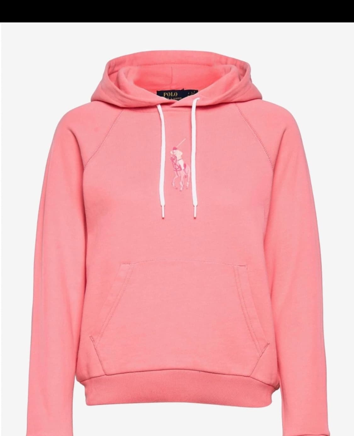 폴로 빅포니 핑크 후드티 상품이미지1