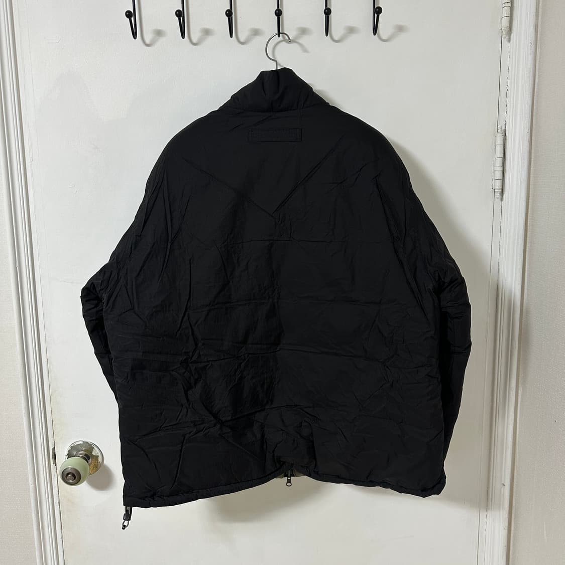 새상품 XL 노티카 리버시블 양면 다운 패딩 블랙/올리브 상품이미지2