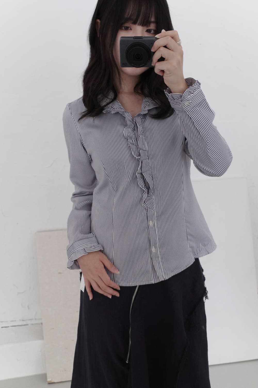 frill shirt  상품이미지7