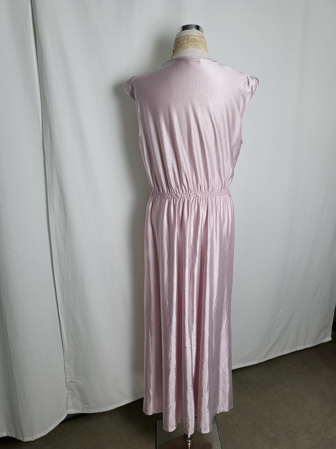 빈티지 로즈 베이지 슬립 드레스 상품이미지2