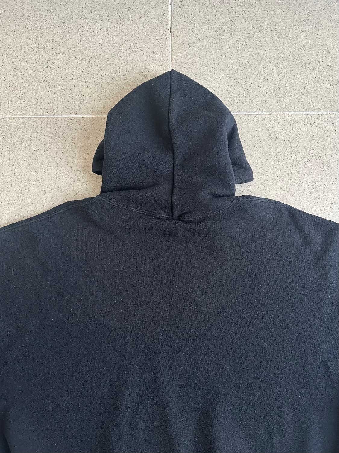 00s 빈티지 러셀 후드 블랙 XXL 상품이미지4