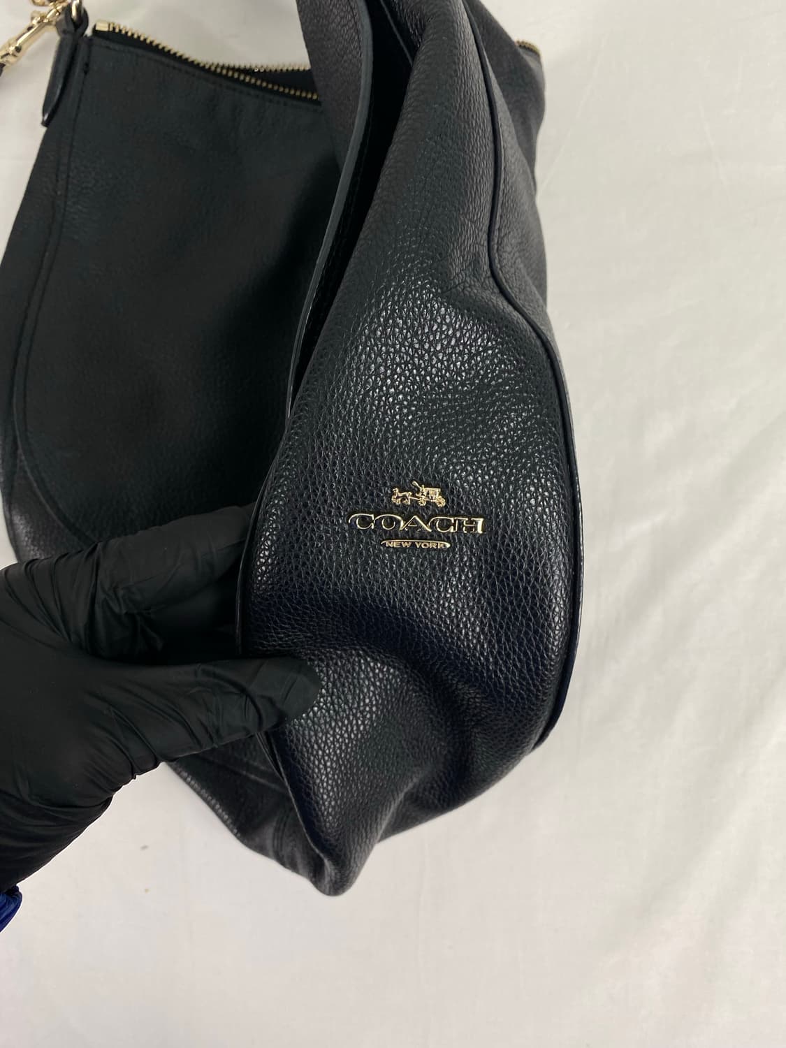 코치 턴락 레더 페블 호보백 투웨이백 <90> 상품이미지6