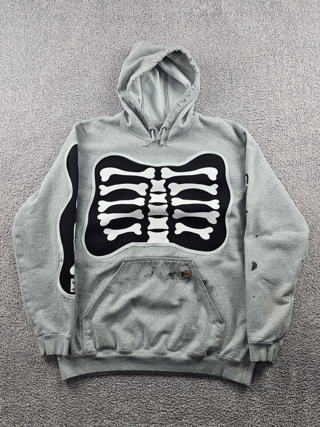 칼하트 X 아디다스 아플리케 커스텀 후드 티셔츠 ( XL )/ 10990 상품이미지3