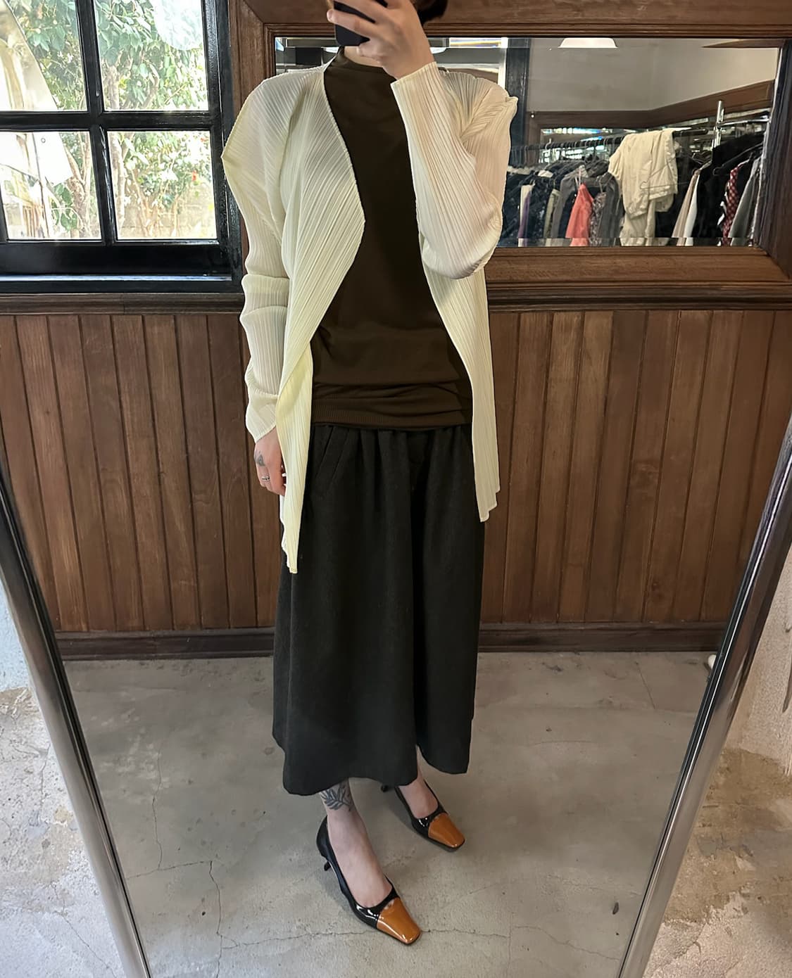 LUCK LUCA relaxed fit bermuda pants 상품이미지2