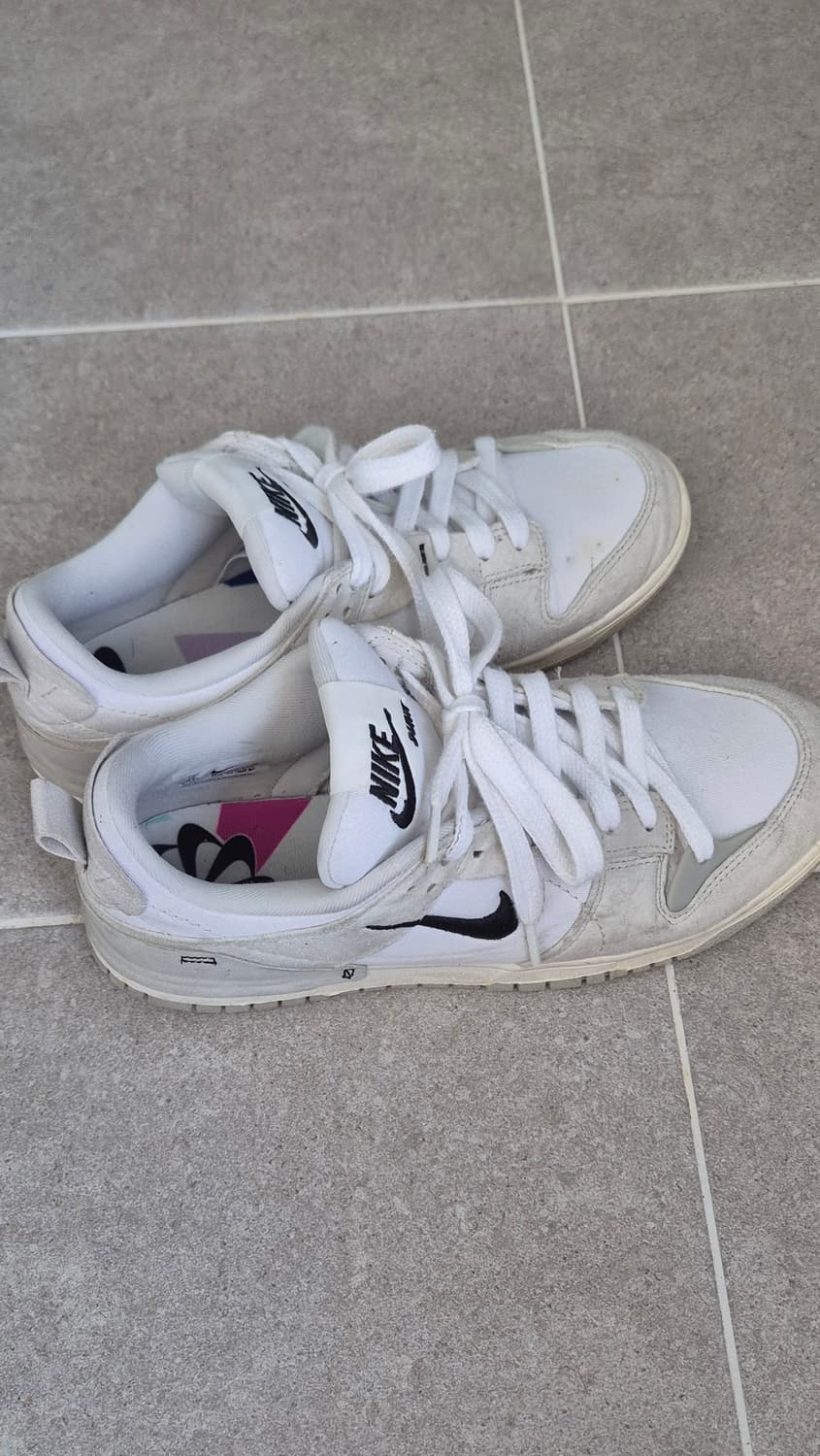 (W) 나이키 덩크 로우 디스럽트 2 화이트 라이트 본 상품이미지2