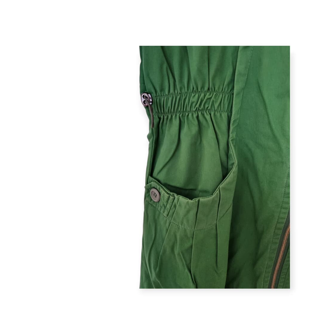 JDD 허리스트링 초록 자켓/프리사이즈66추천 상품이미지5