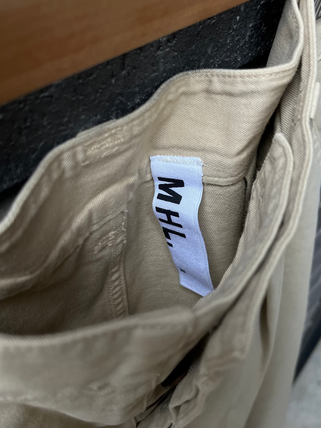 MHL마가렛호웰 코튼 스커트 베이지 상품이미지9