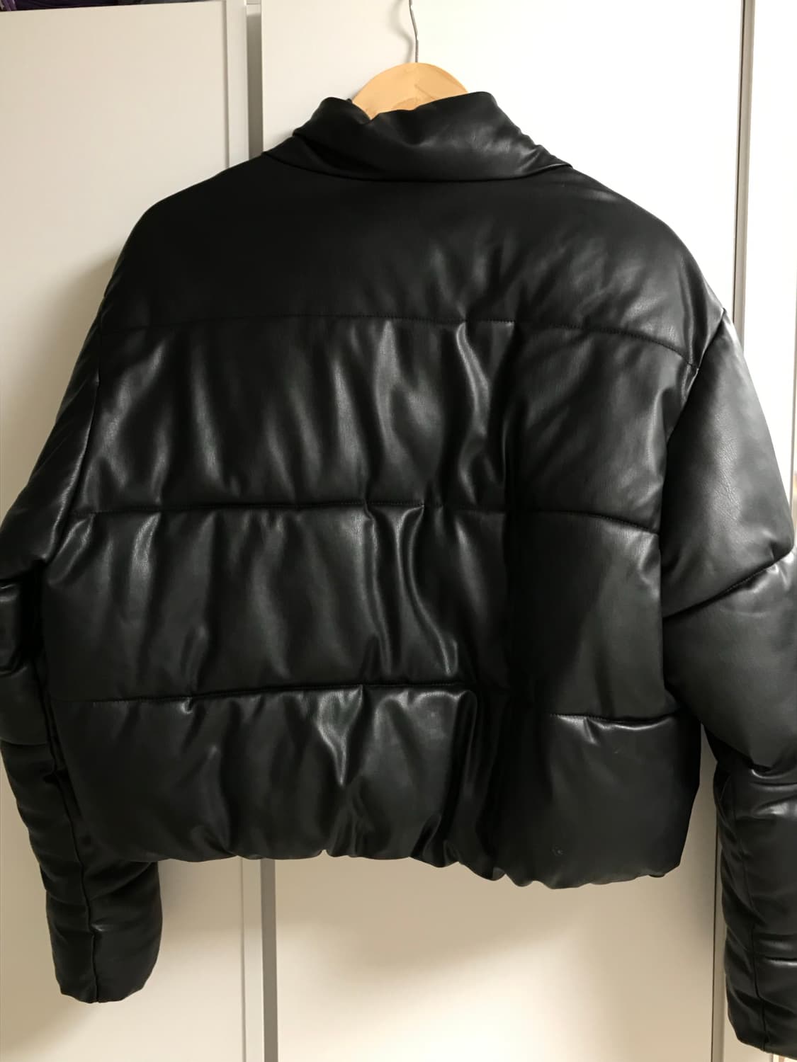 자라 레더 숏패딩 상품이미지2