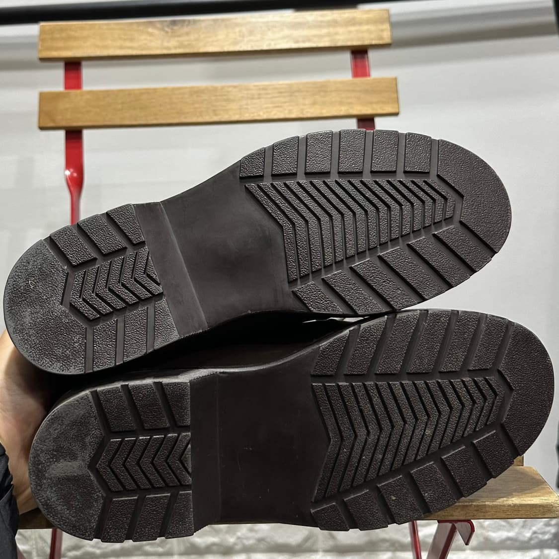 260) 앨칸토 로퍼 남성 남자 구두 왈라비 브라운 상품이미지6