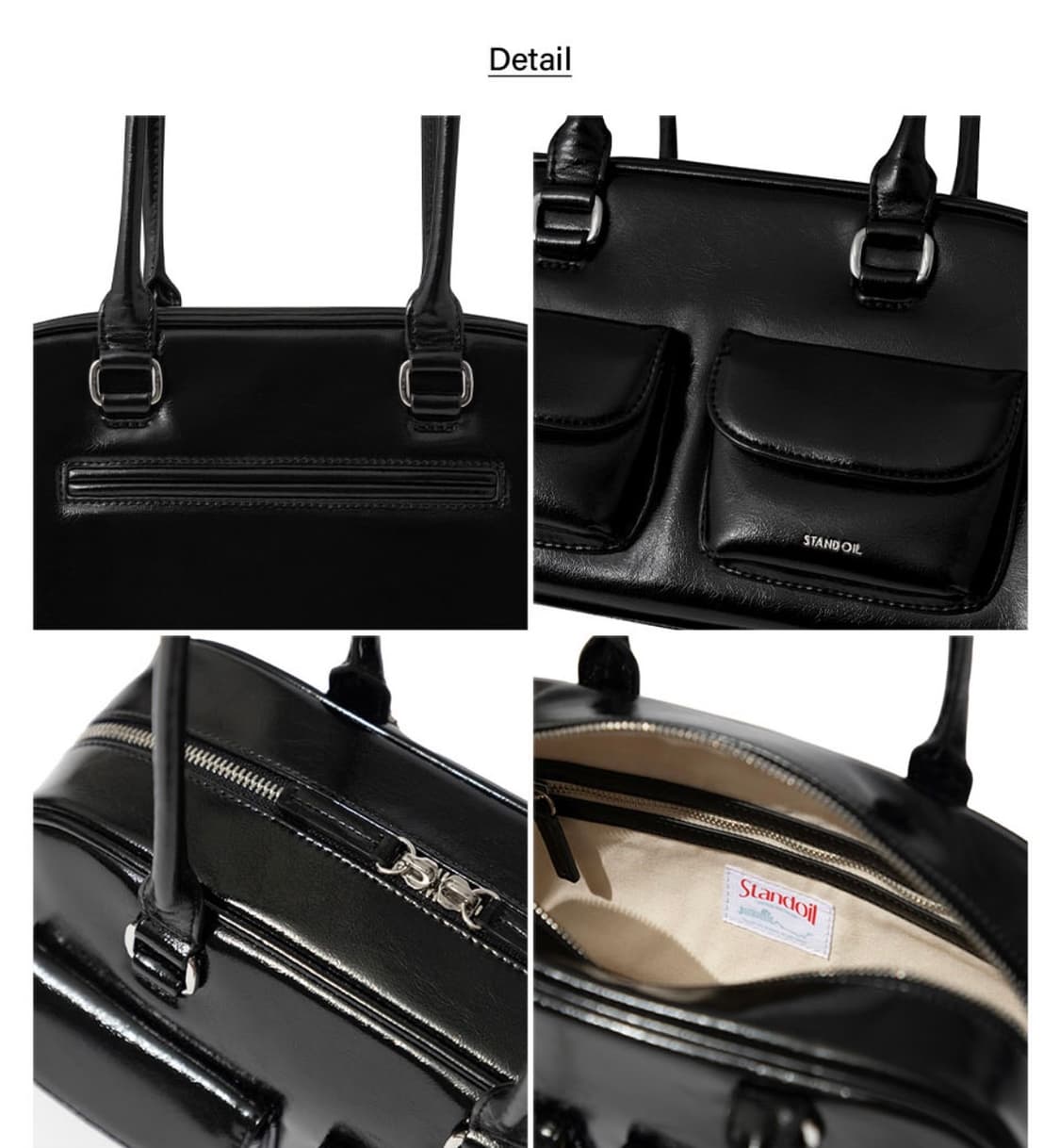 스탠드오일 츄비백 (블랙) 상품이미지2