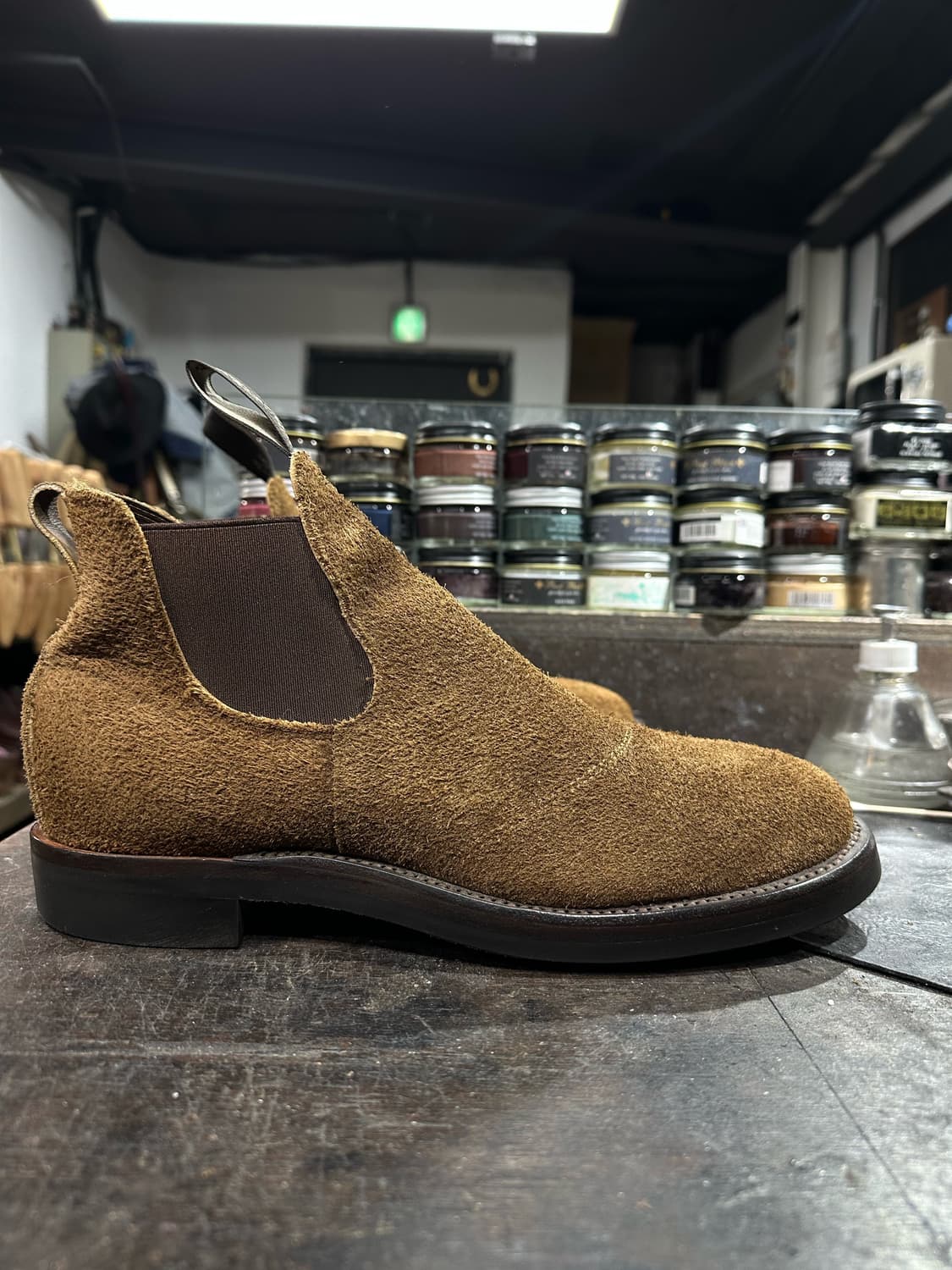 RRL 스웨이드 콩그레스 부츠 9D 상품이미지4