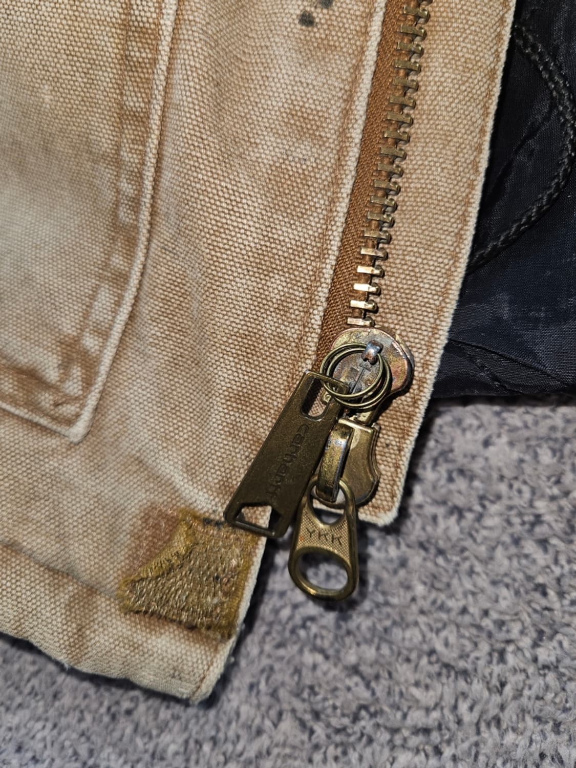 칼하트 C26 리페어 커스텀 덕 초어 워크 자켓 ( M ) / 11171 상품이미지8