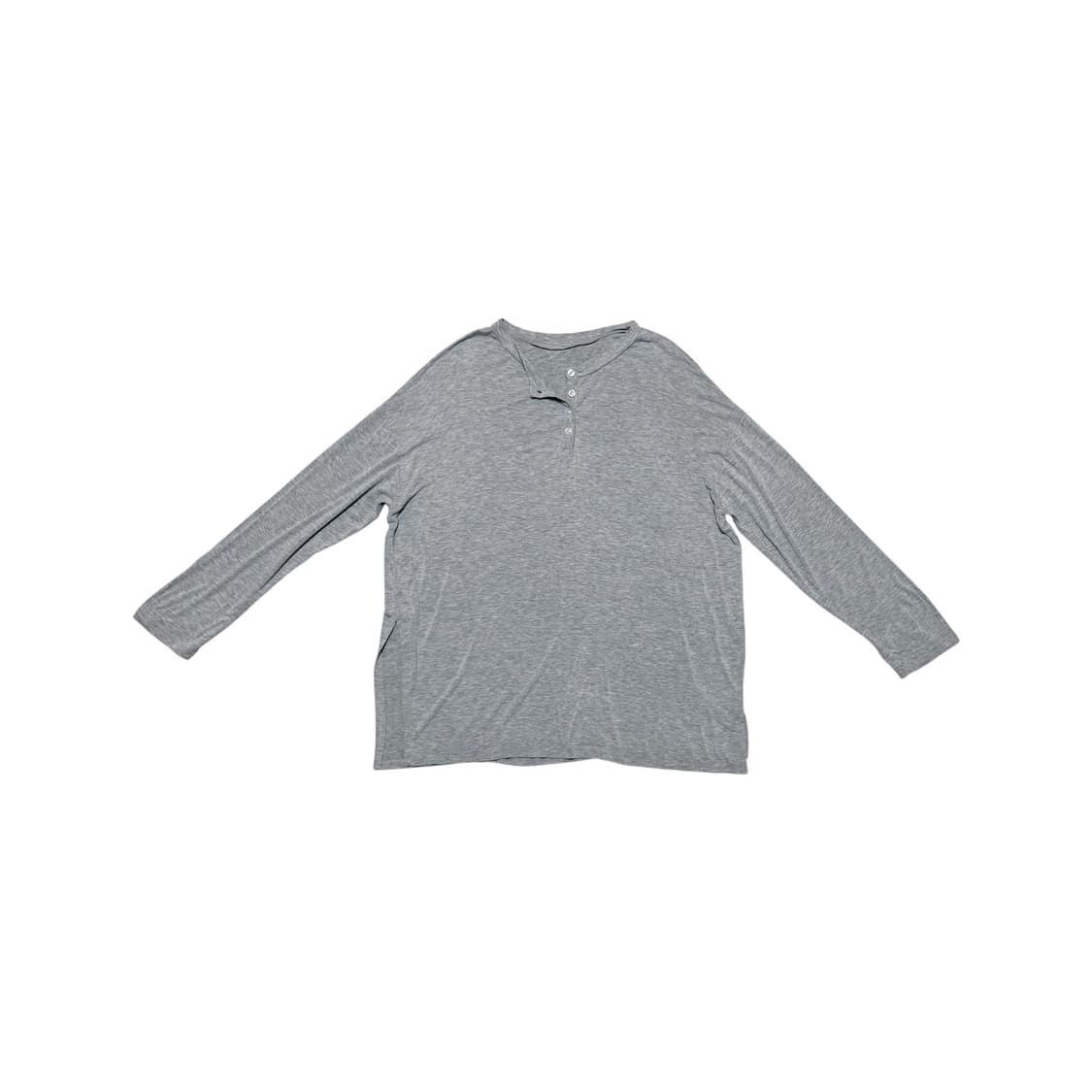 Summer Burton Henley Neck Top_Gray 상품이미지2