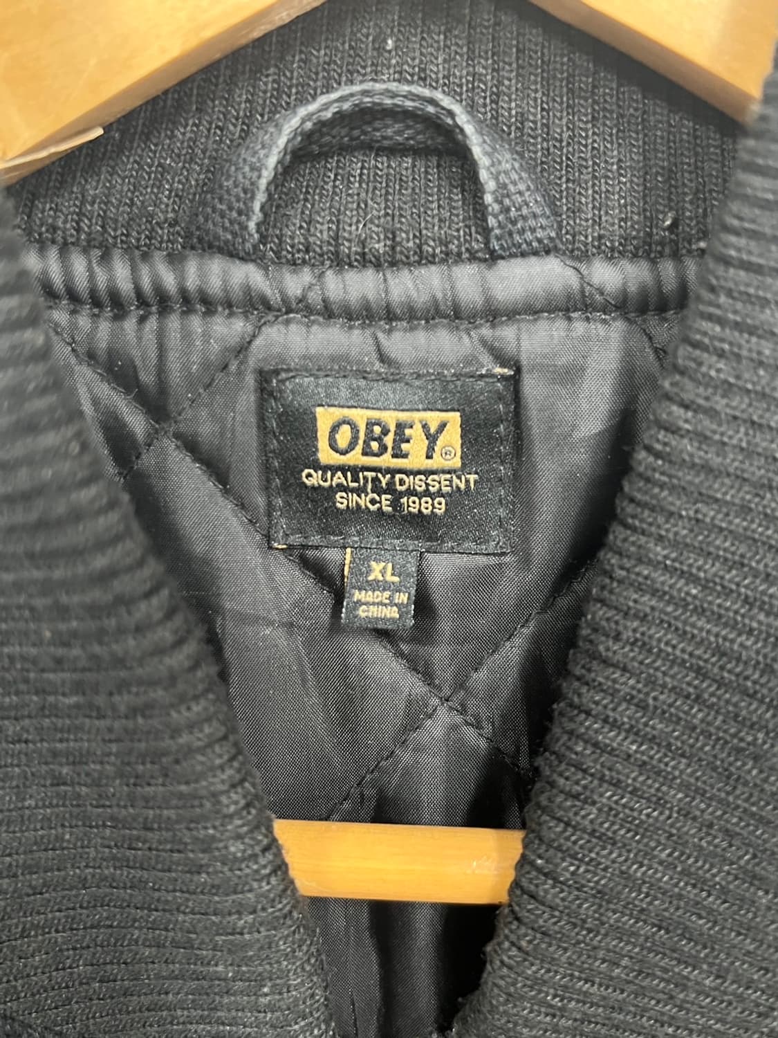 오베이 워크웨어 누빔 안감 워크 자켓 상품이미지6