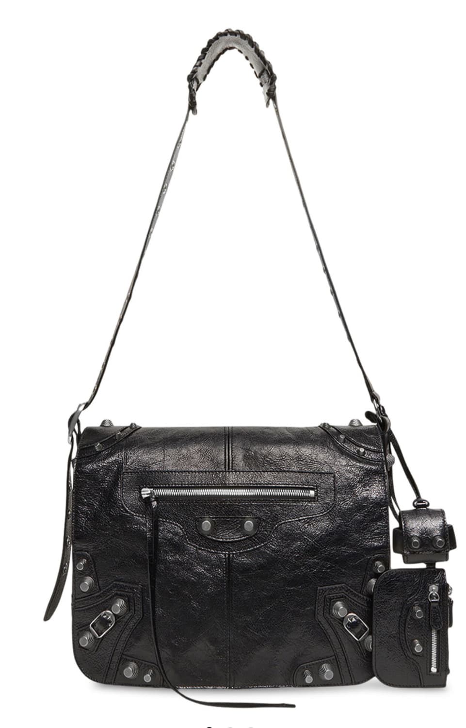 발렌시아가 르카골 메신저백 미디엄 블랙 상품이미지1
