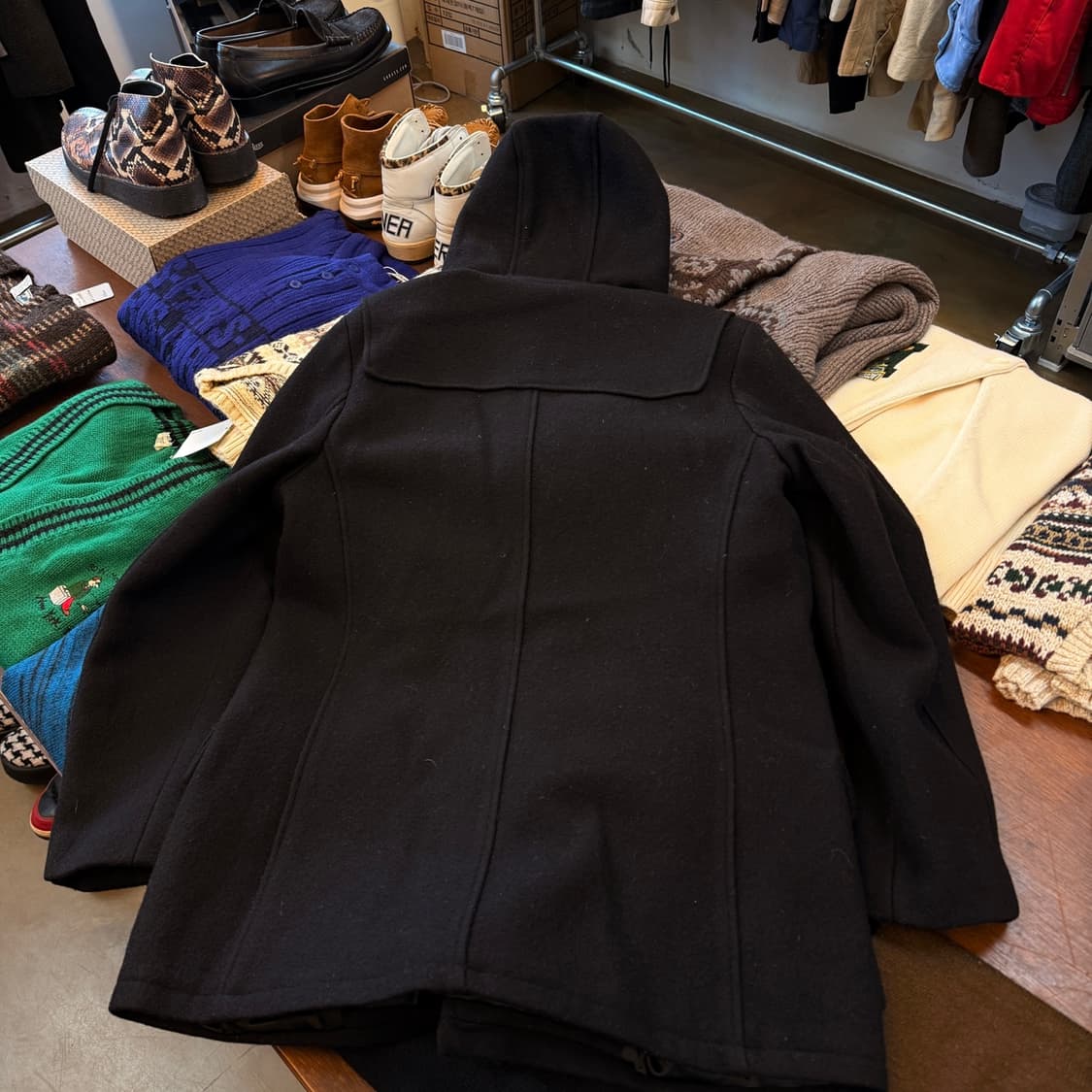 쇼트 X DC 블루 더플 코트 MADE IN CANADA  상품이미지5