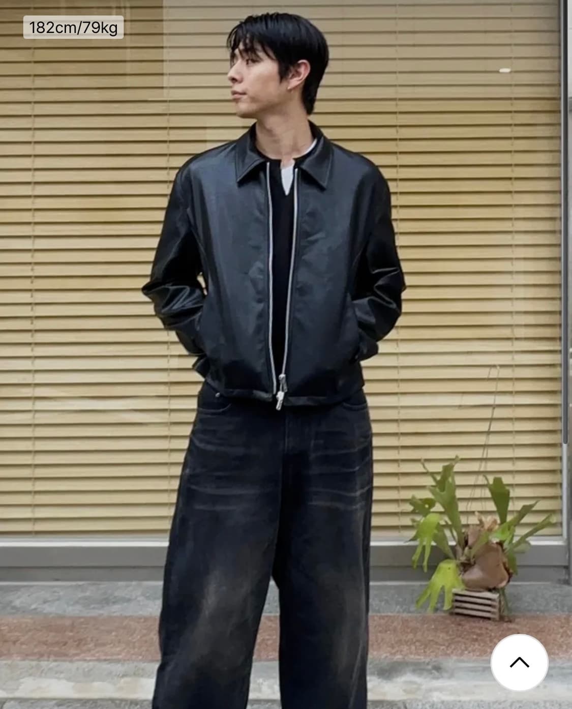 로파이 싱글 라이더자켓 블랙 상품이미지2