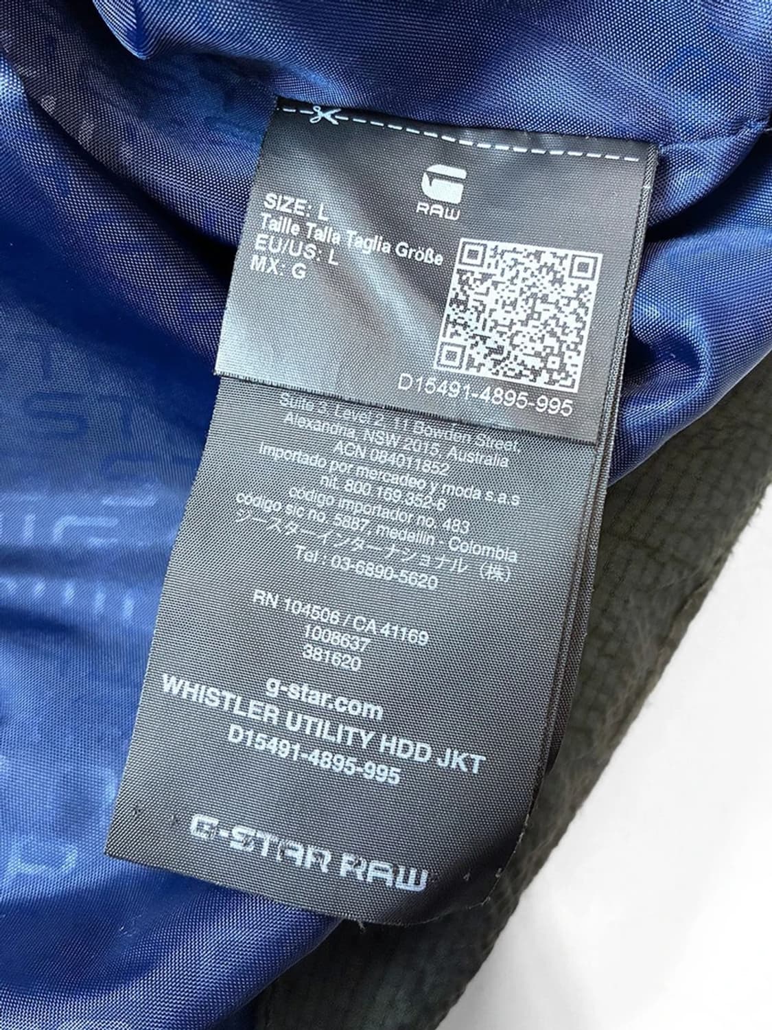 지스타로우 Whistler 유틸리티 후디드 패딩 PN5468 상품이미지9