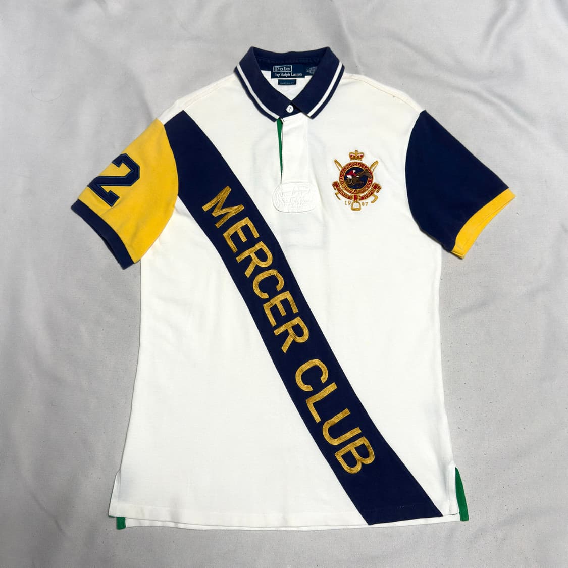 M 폴로랄프로렌 빅로고 PK 럭비 카라 반팔티 상품이미지2