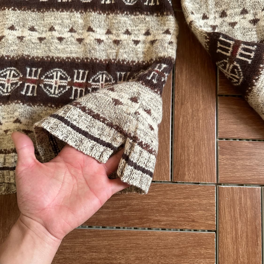 90‘s Polo sport native v-neck knit 상품이미지5