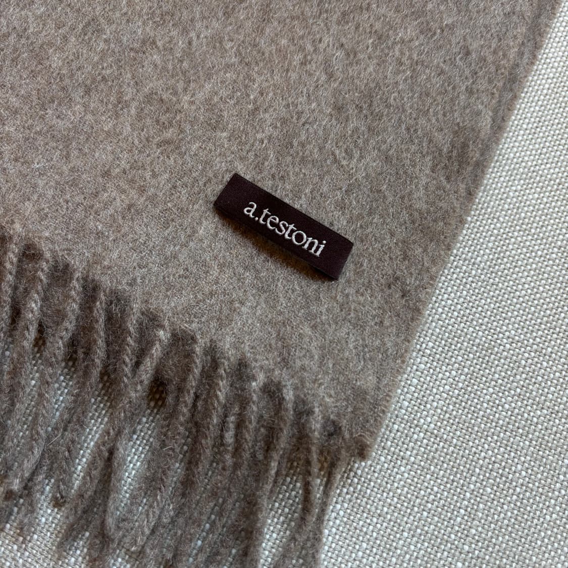 아. 테스토니(A.testoni) 캐시미어 100 머플러  상품이미지3