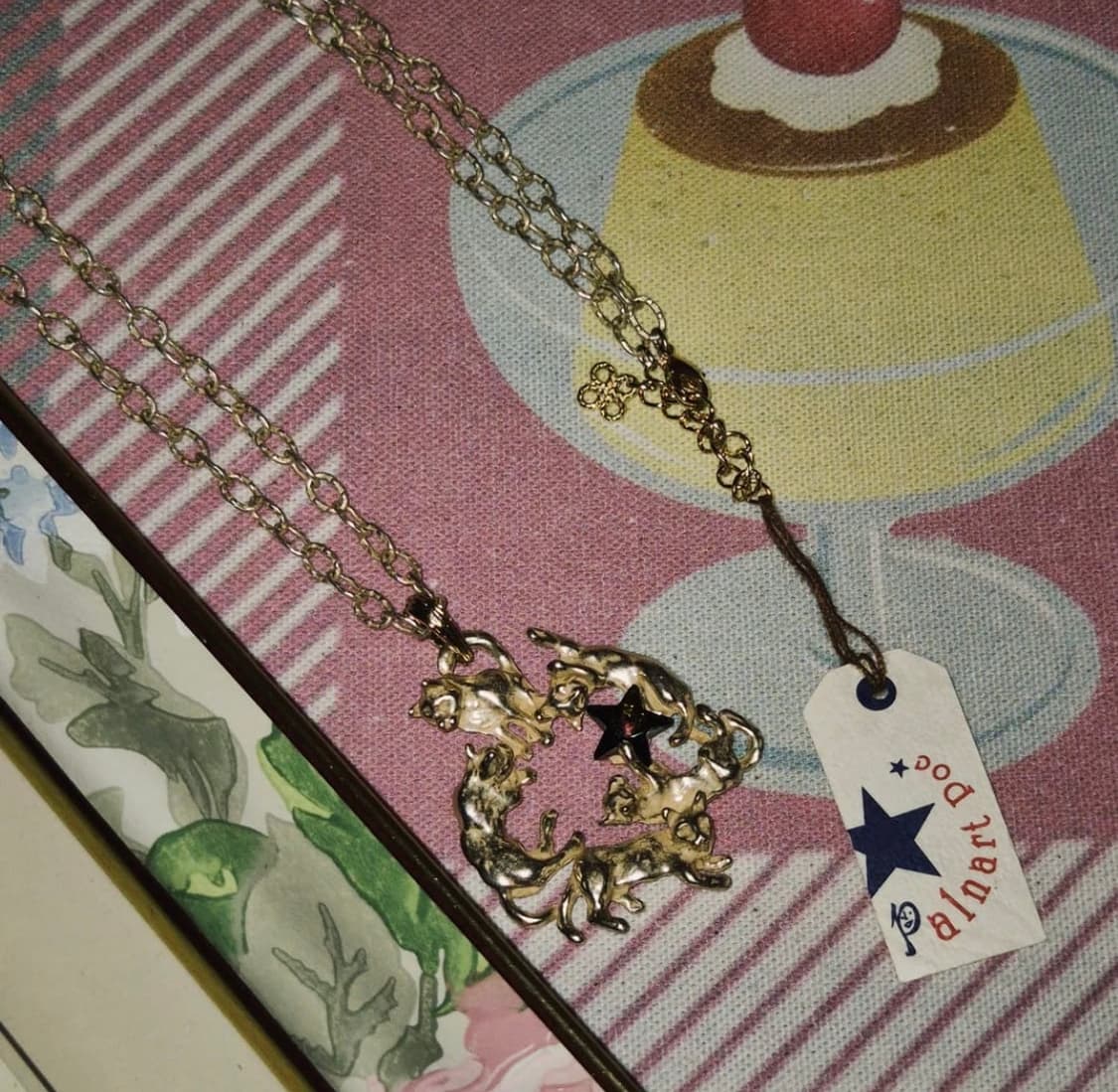 팔나포크 고양이 목걸이🐈🐈 상품이미지4