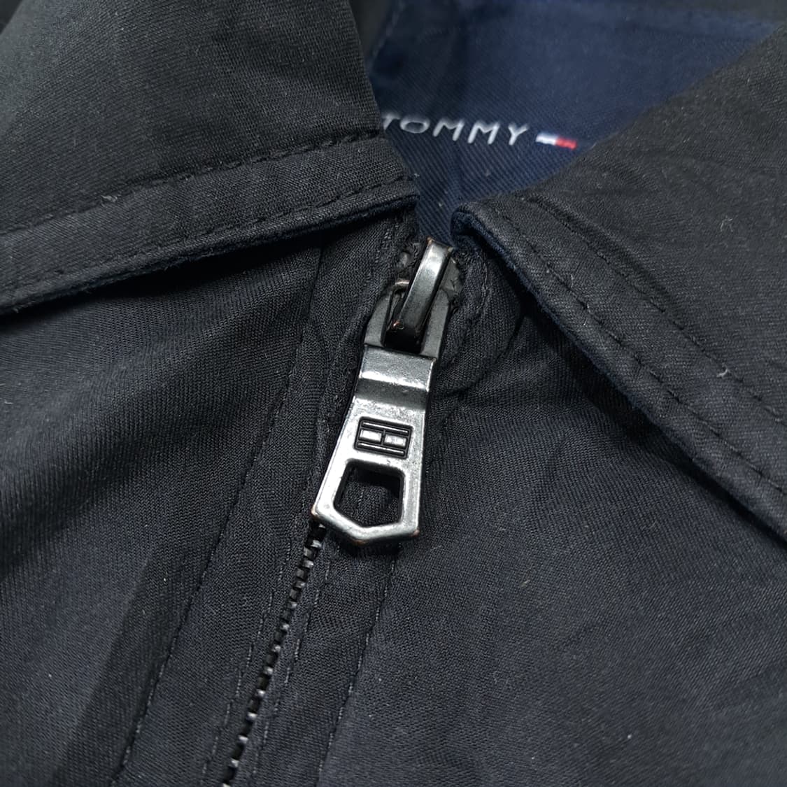 CL902 XL 타미힐피거 퀼팅 블랙 자켓 아우터 상품이미지8
