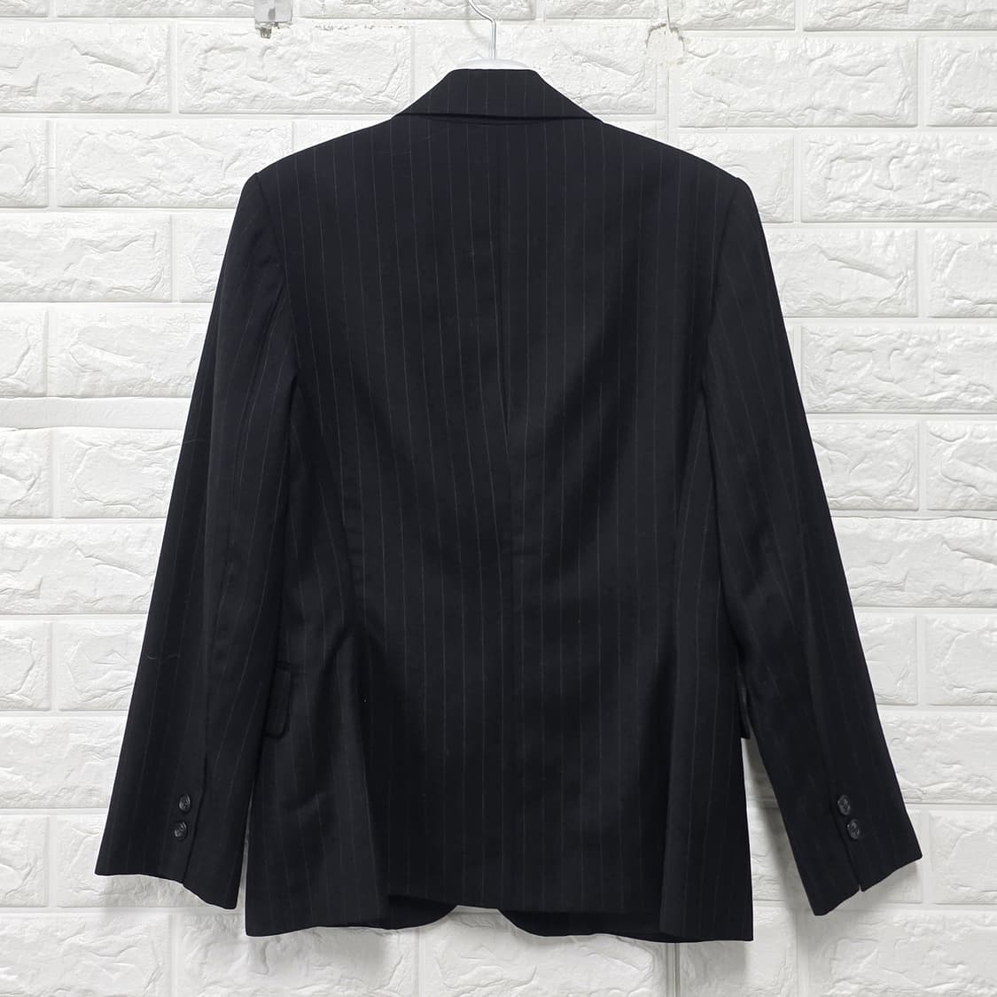 MCM 스트라이프 싱글 버튼 자켓 M 상품이미지4