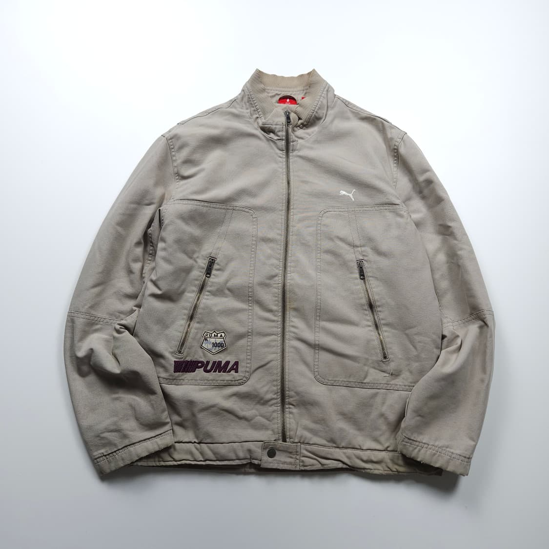 00s 푸마 올드스쿨 박시핏 워크 자켓 (XL) 상품이미지1