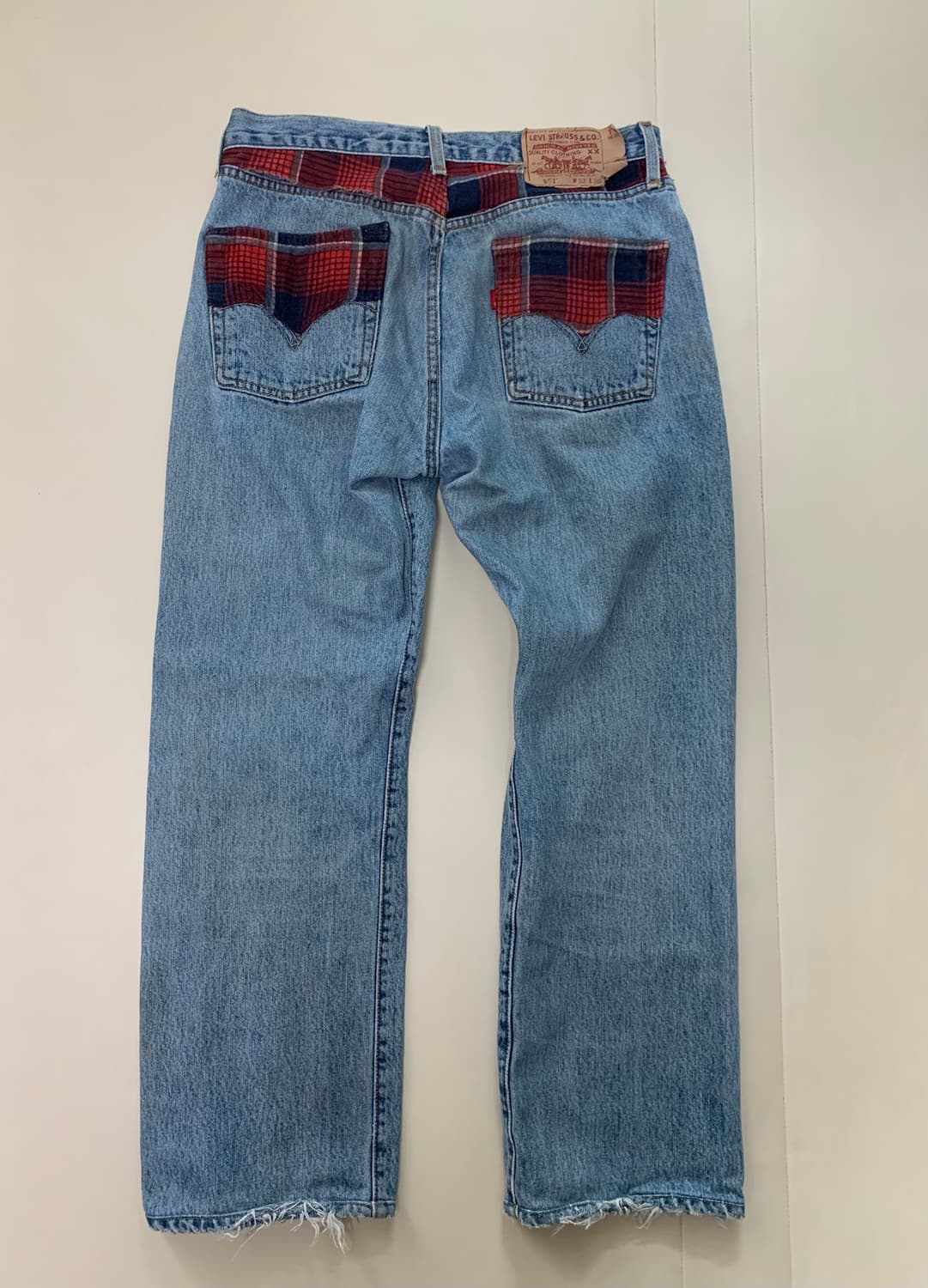 리바이스 501 데님 빈티지 커스텀 팬츠 상품이미지2