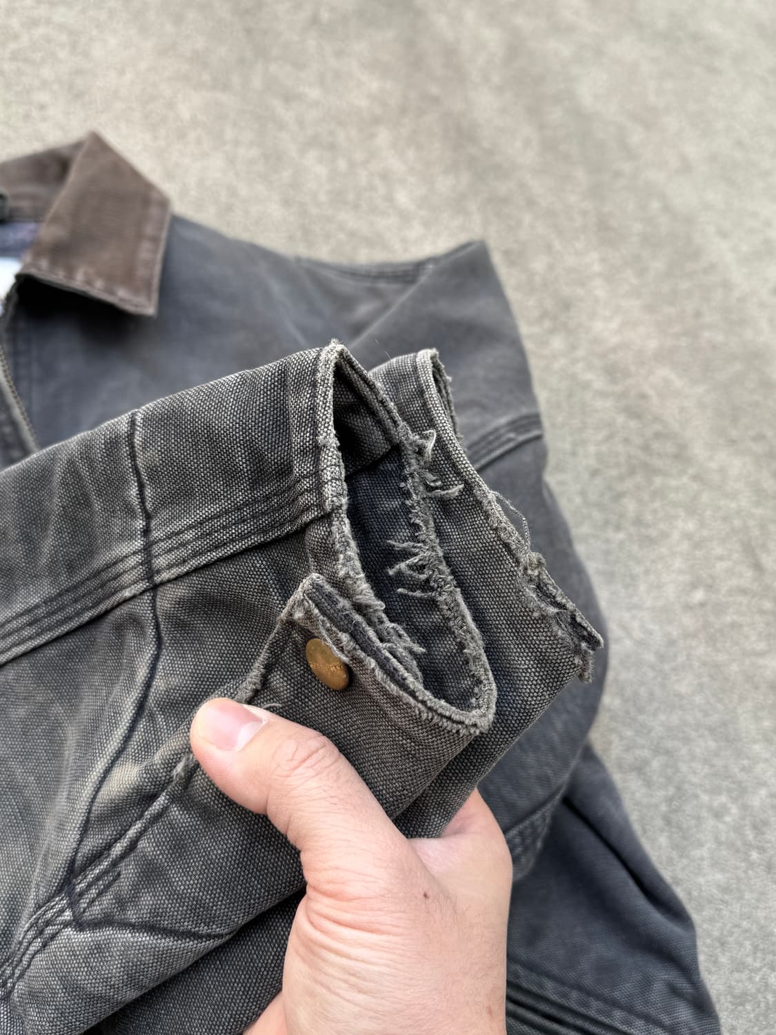 (M) Carhartt detroit JB105 BLK 상품이미지4