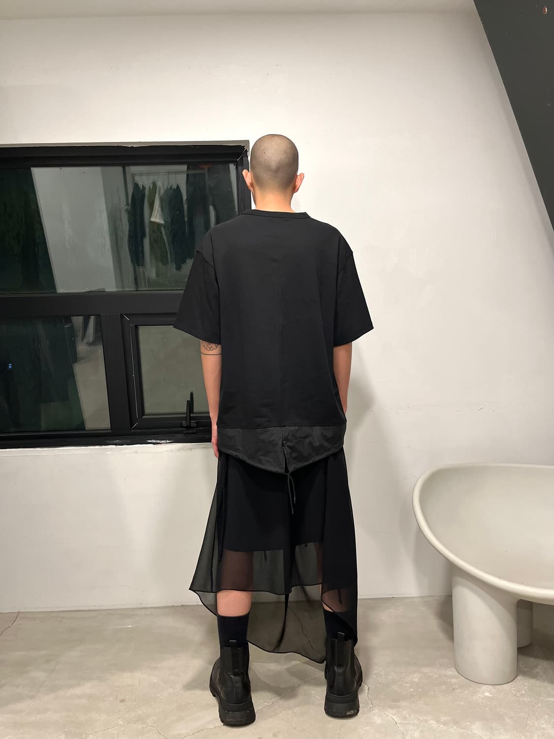 Rayon Lab Skirt Pants 상품이미지3