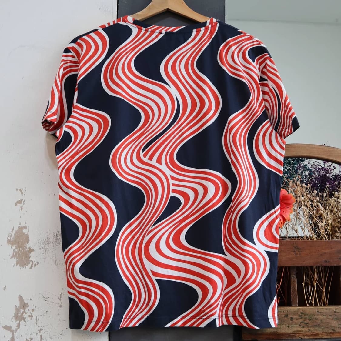라프시몬스 SS15 WAVE SCREAM PRINT T 상품이미지5