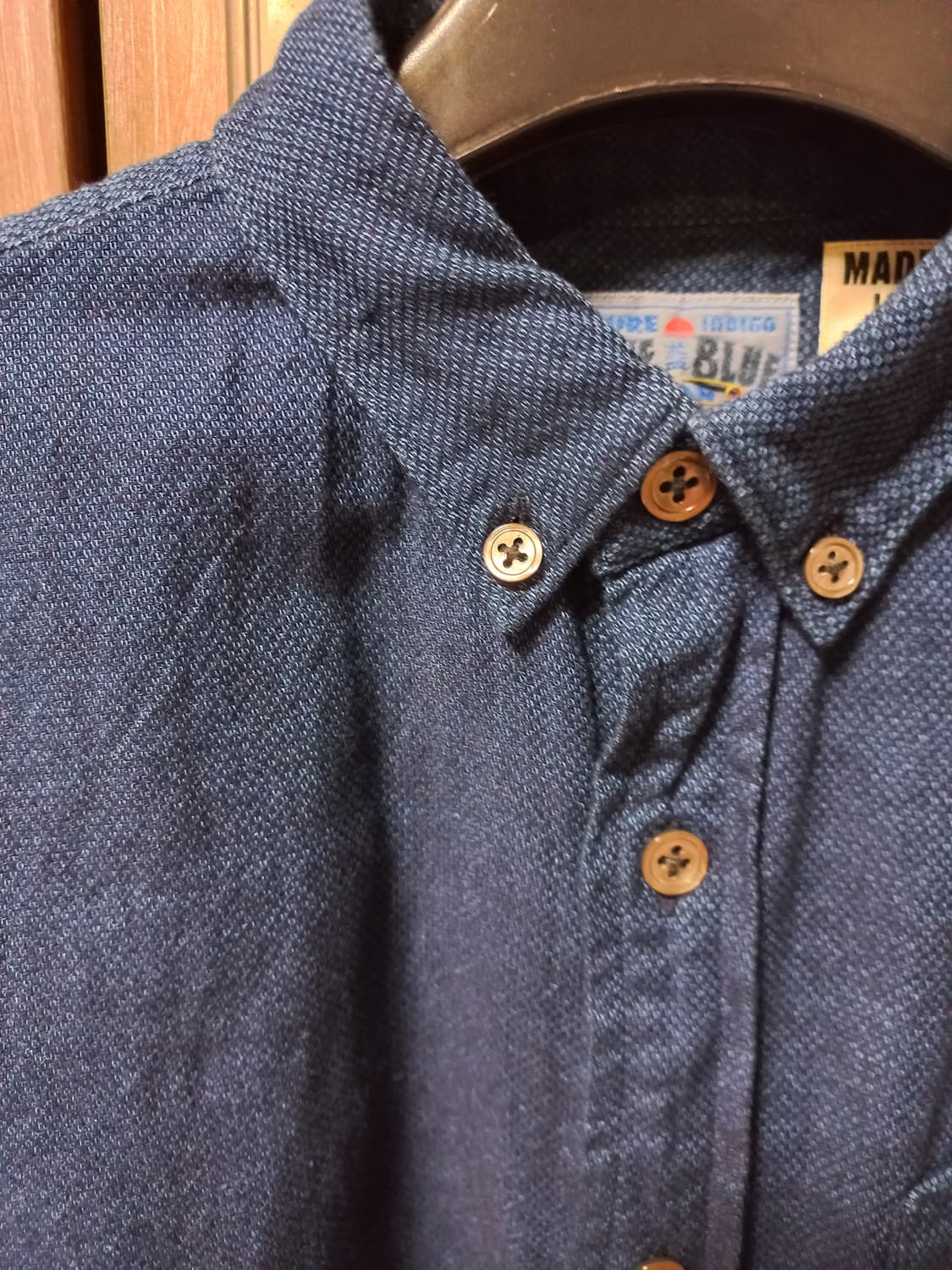 블루블루재팬 사시코 데님 셔츠 1 size 상품이미지5
