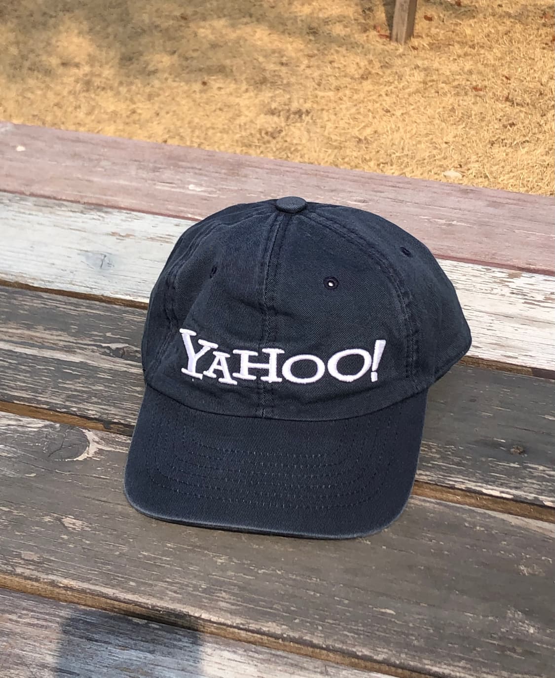 야후(YAHOO!) 로고 빈티지 볼캡 상품이미지2