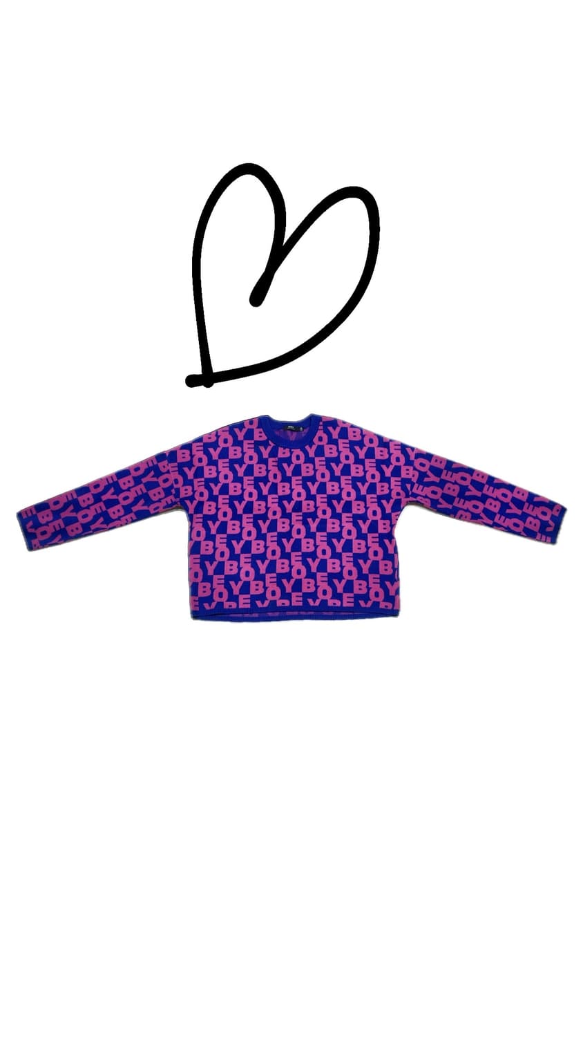 Obey Bold Logo Jacquard Knit Sweater  상품이미지1