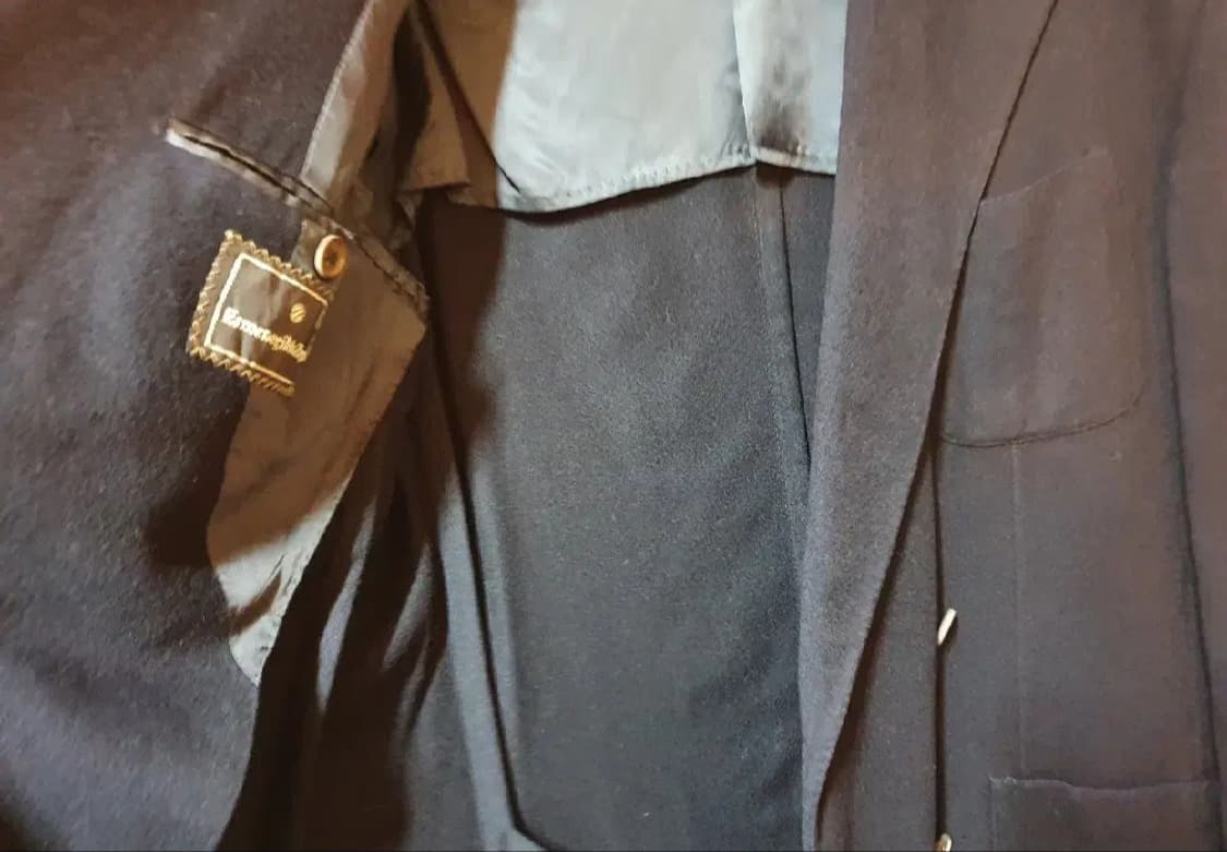 에르메네질도 제냐 울 캐시미어 더블버튼 자켓 100 105 상품이미지5