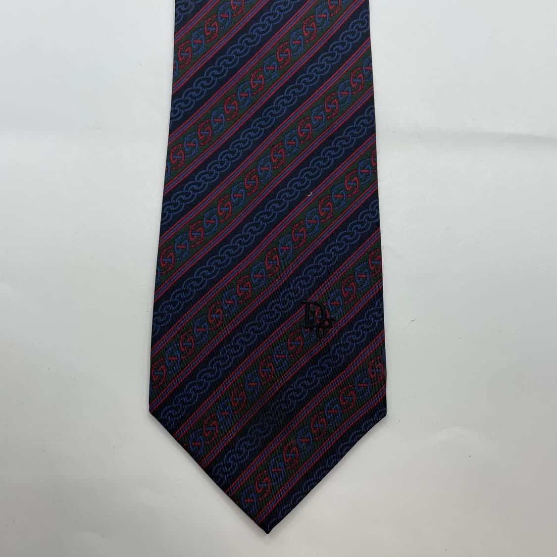 827) (Christian DIOR) 크리스찬 디올 패턴 넥타이 상품이미지3