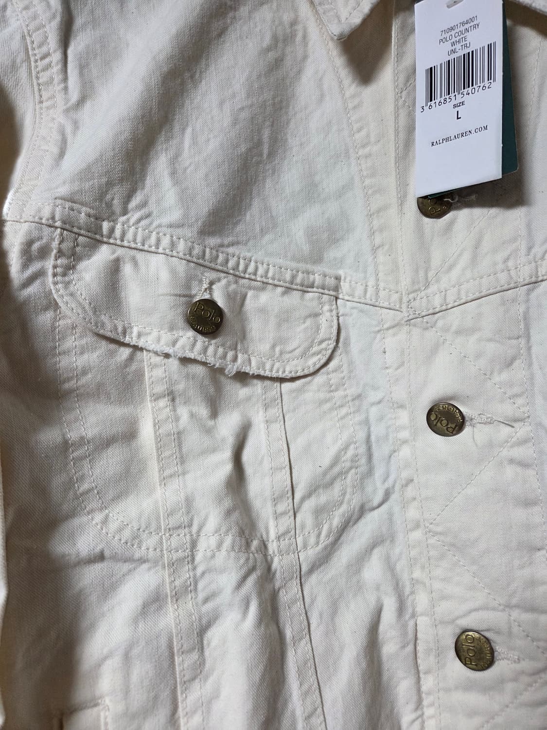 폴로 랄프로렌 폴로 컨트리 베어 자수 트러커 자켓 상품이미지3