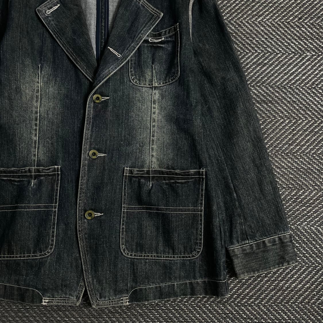 리바이스 클래식 데님 워싱 블레이저 자켓y 3779 상품이미지3