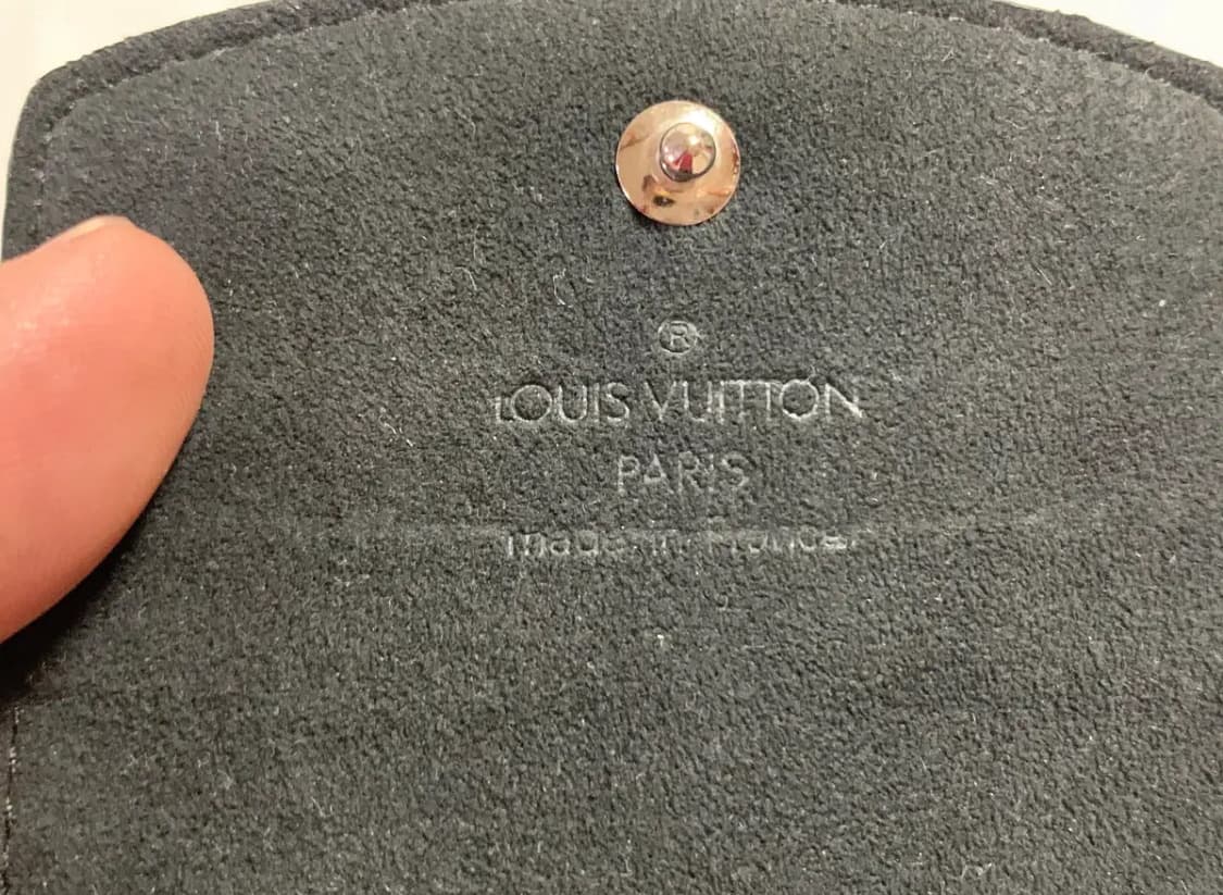 LOUIS VUITTON 루이비통 다미에 패턴 케이스/스틸-커프스링크 상품이미지8