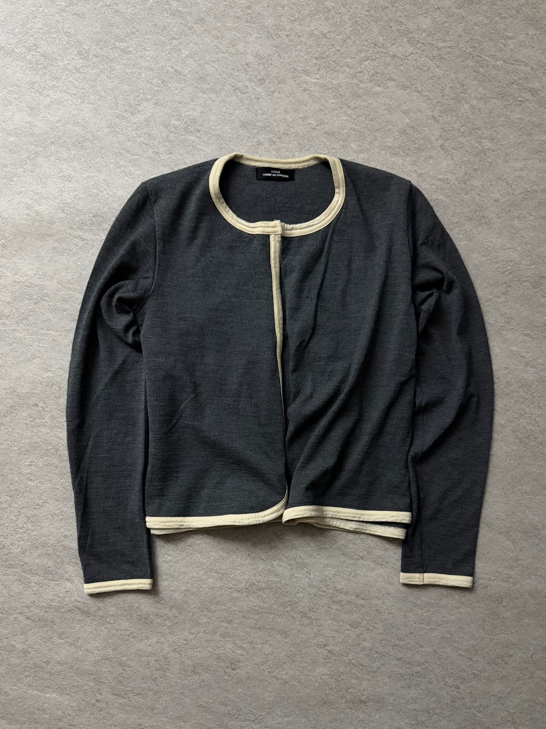 꼼데가르송 니트 가디건 상품이미지1