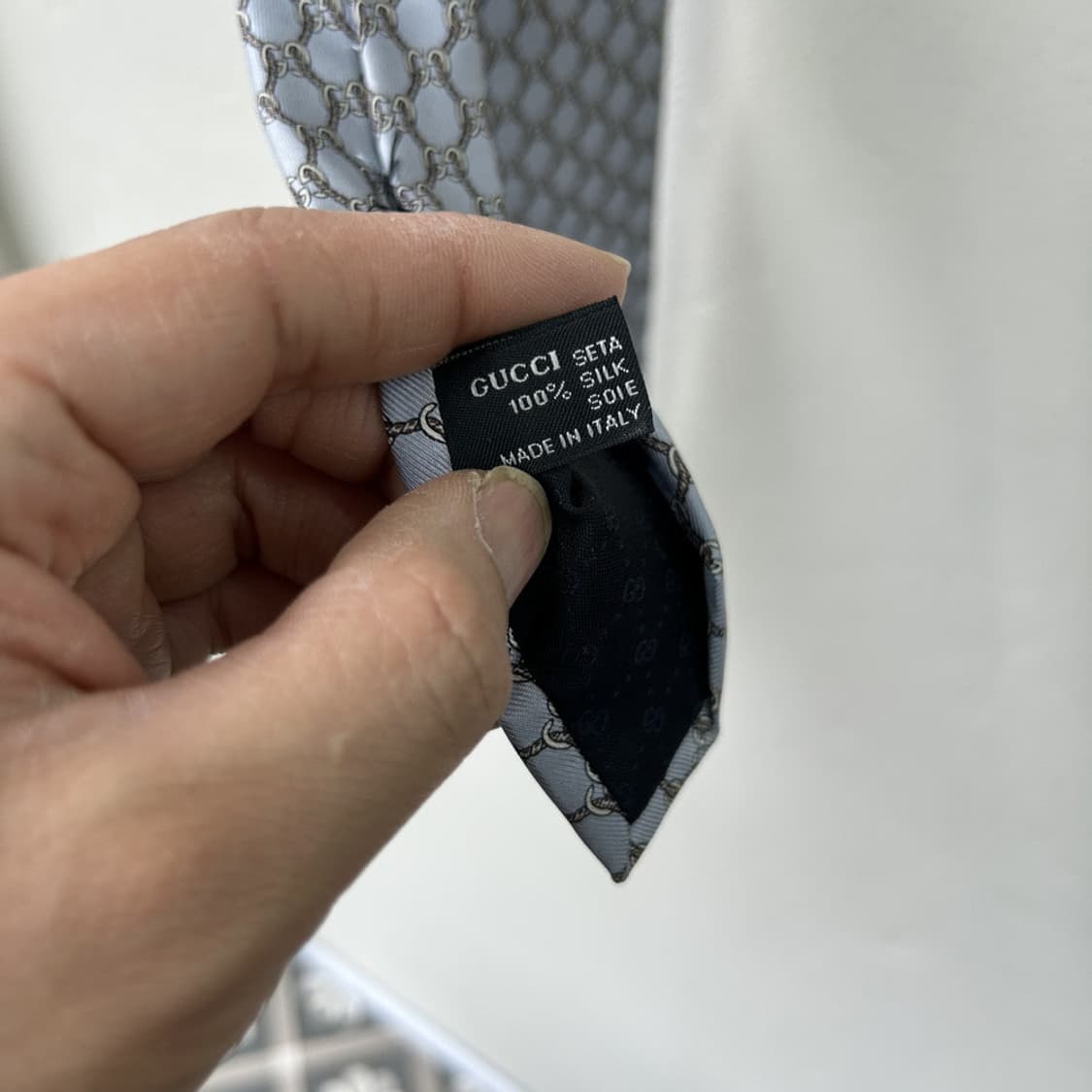 16163 - 구찌 실크 넥타이 상품이미지6