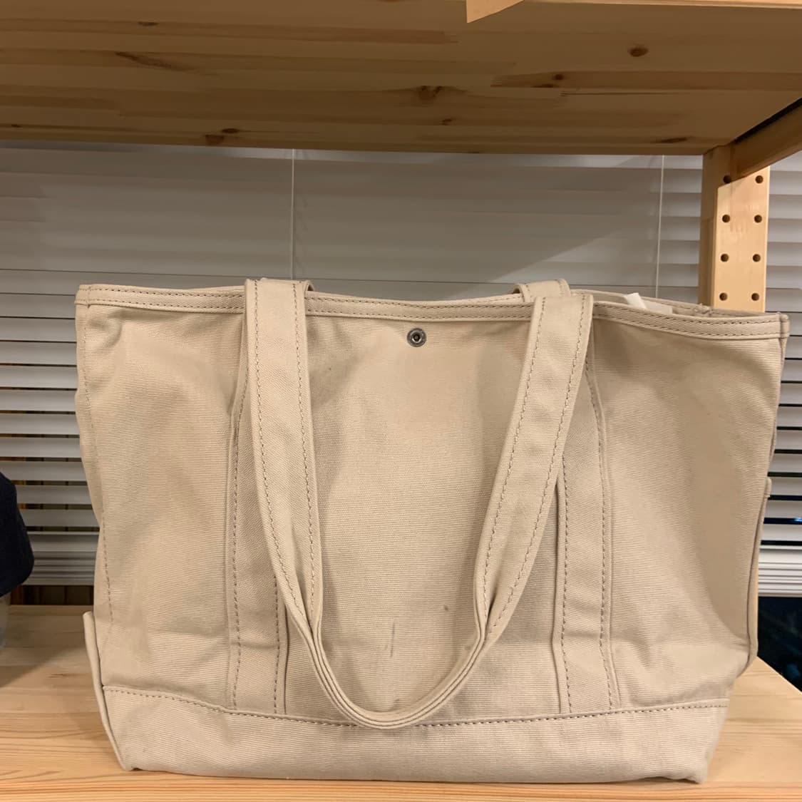 엘엘빈 캔버스 로고 토드백 상품이미지2