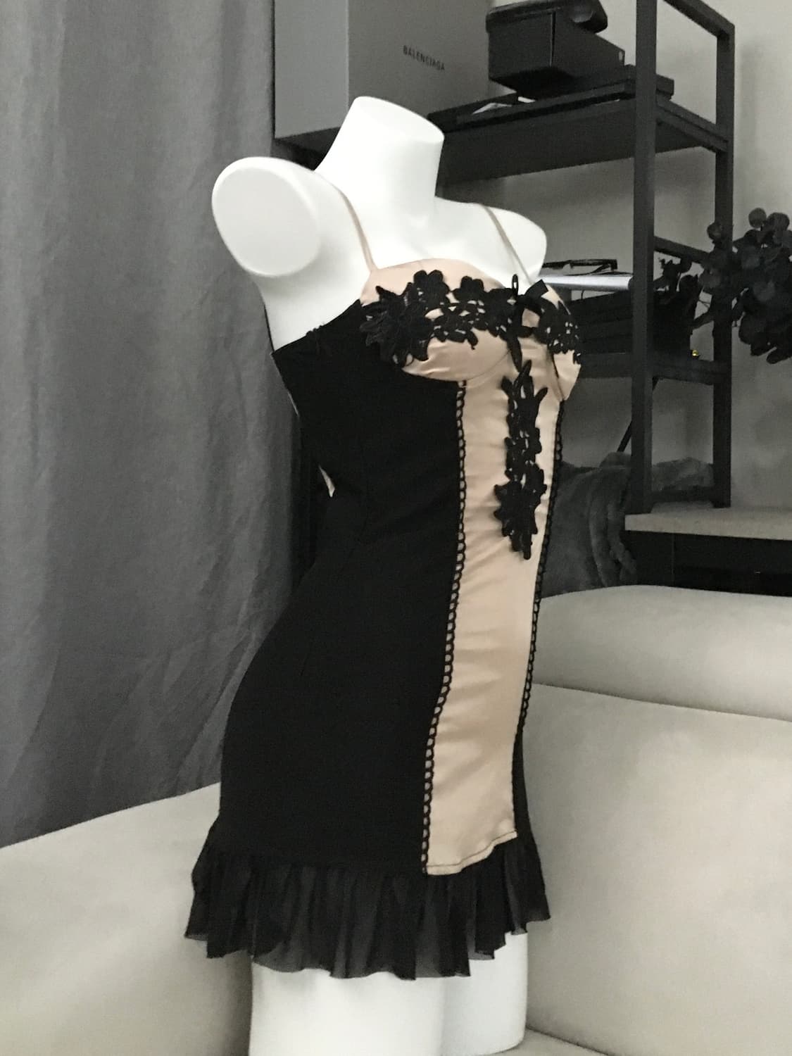 ༒ Skin Flower Slip Dress 상품이미지2