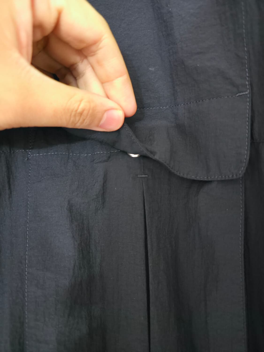 DKNY 네이비 반팔셔츠 23SS L 상품이미지6