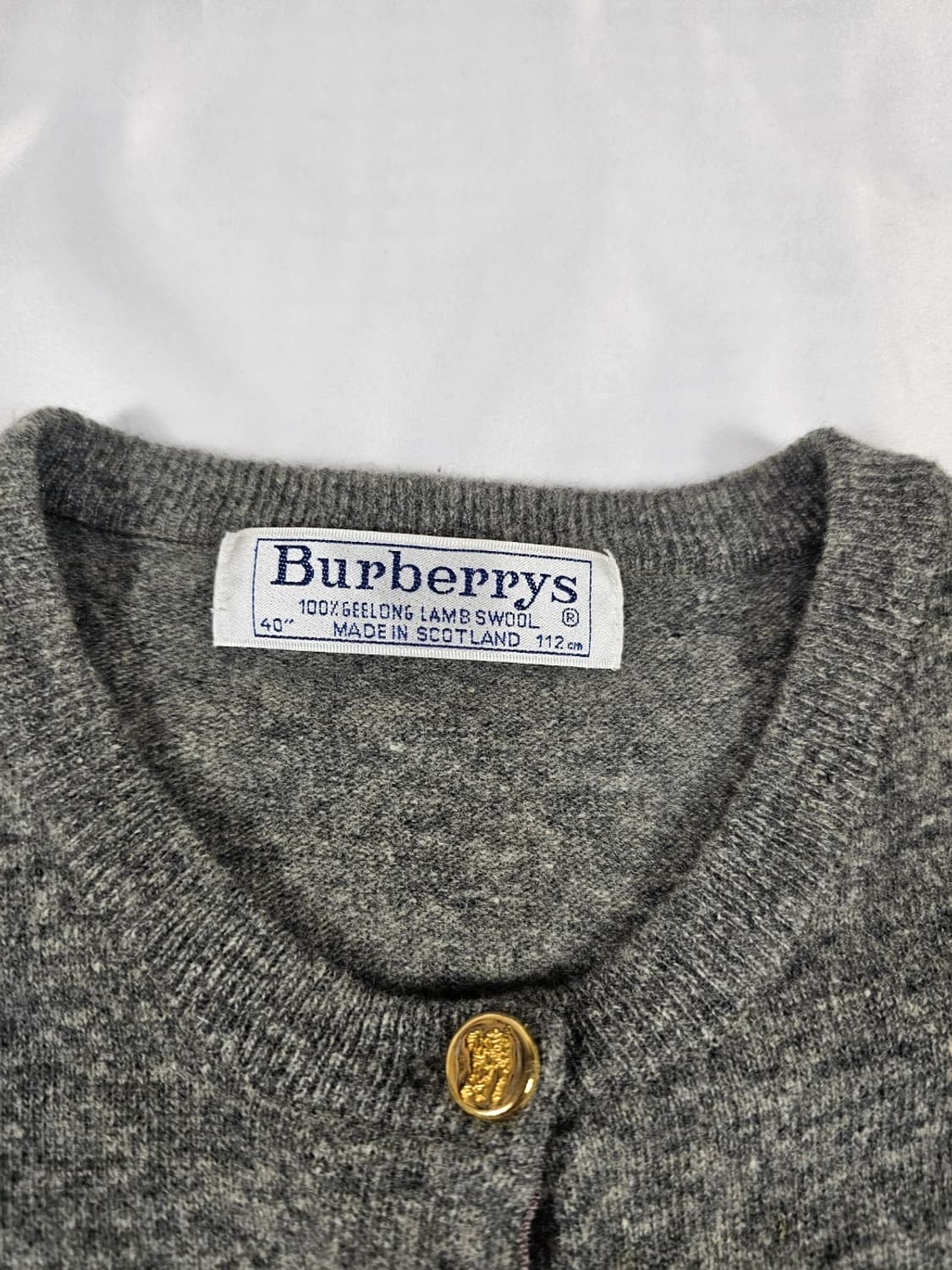 버버리라운드넥가디건 상품이미지2